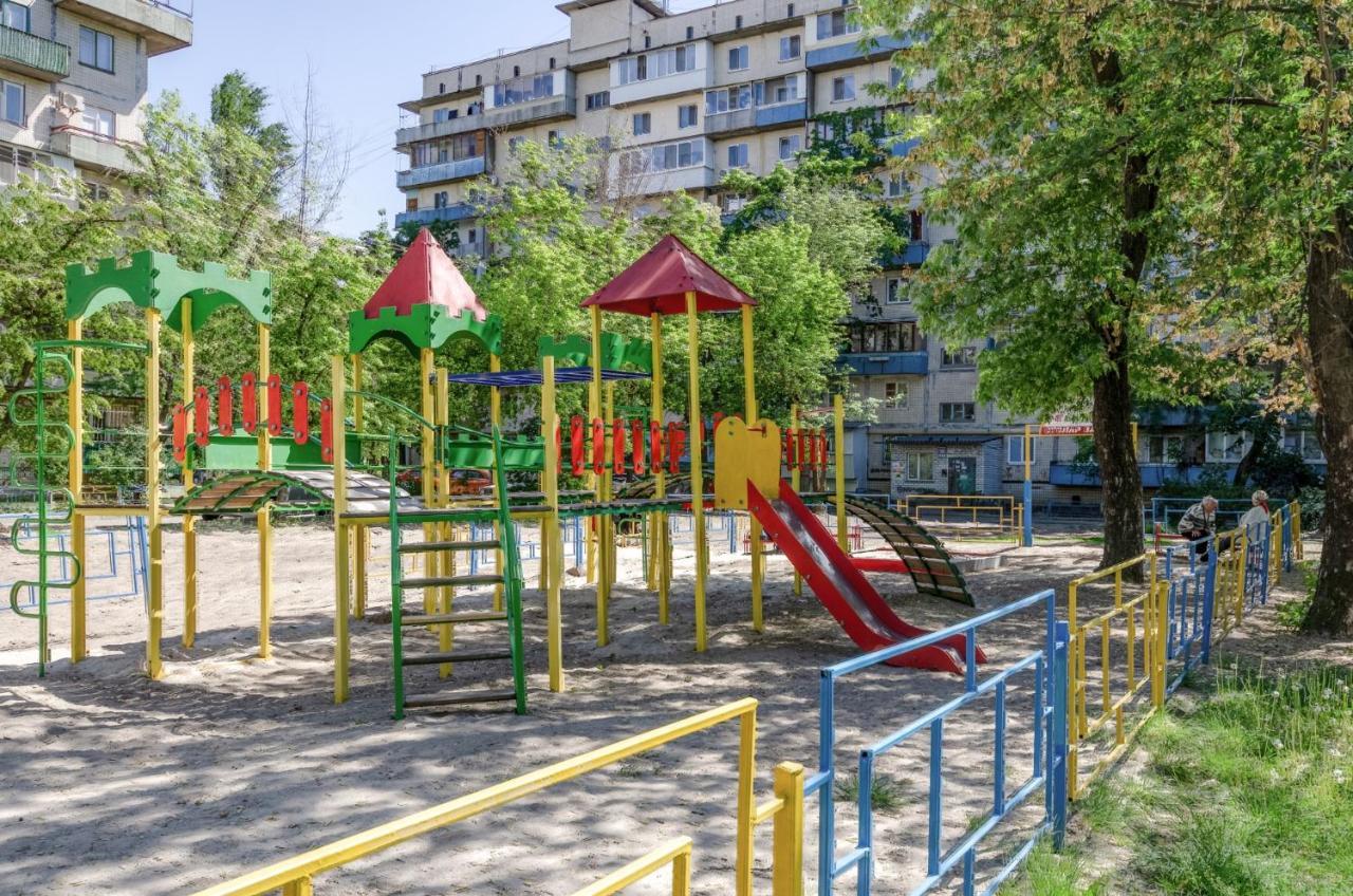 Artal Apartment On Obolonskyi Avenue 16A, 2 Bedroom Kiev Eksteriør bilde